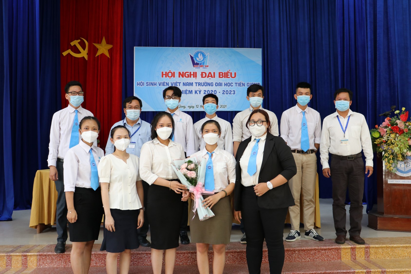 Hội nghị đại biểu Hội Sinh viên Việt Nam  Trường Đại học Tiền Giang Giữa nhiệm kì 2020 – 2023