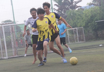 Giải bóng đá nam Công đoàn Trường ĐH Tiền Giang năm 2018