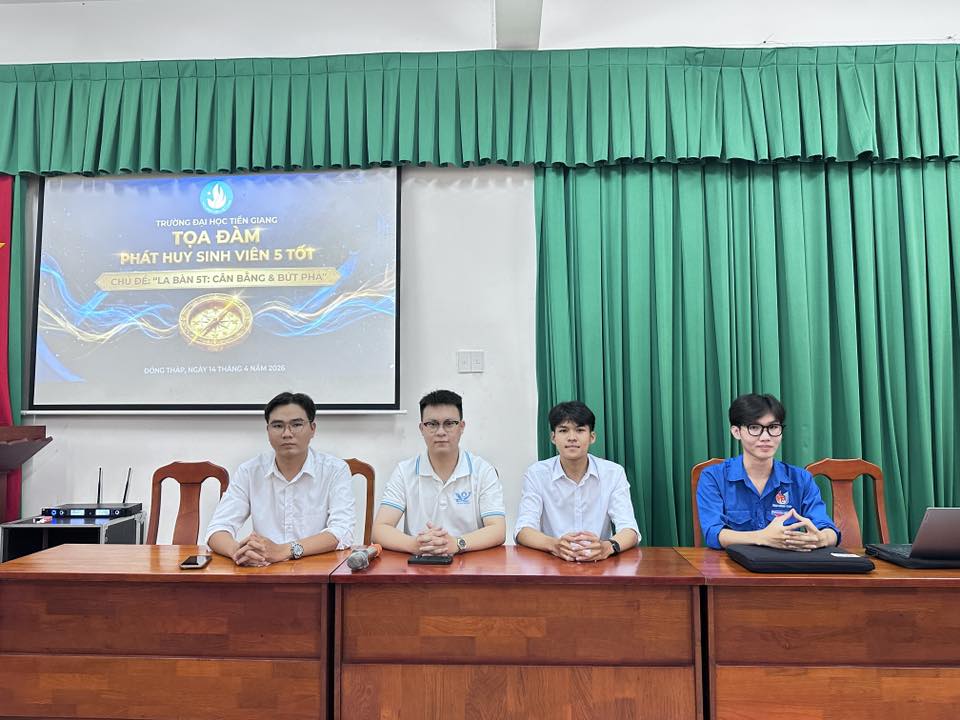 TỌA ĐÀM SINH VIÊN 5 TỐT SAU TUYÊN DƯƠNG – “LA BÀN 5T: CÂN BẰNG & BỨT PHÁ”