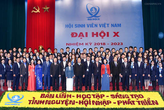 Bộ ảnh tuyên truyền Đại hội đại biểu  Hội Sinh viên Việt Nam lần thứ X, Nhiệm kì 2018 - 2023