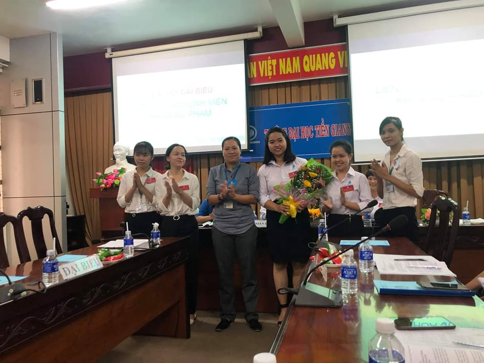 Đồng chí Nguyễn Ngọc Phương Duyên giữ vai trò Trưởng LCH SV Khoa Sư phạm, Nhiệm kì 2020 - 2023