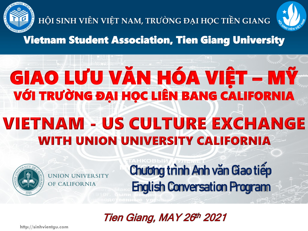 Hoạt động trao đổi văn hóa Việt - Mỹ giữa Trường Đại học Tiền Giang và Trường Đại học Liên bang California