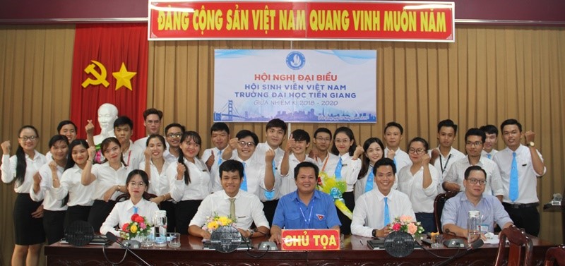 Hội nghị đại biểu Hội Sinh viên Việt Nam Trường Đại học Tiền Giang,  giữa nhiệm kì 2018 - 2020