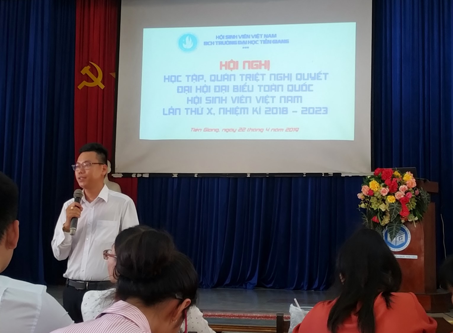 Hội nghị học tập, quán triệt Nghị quyết Đại hội đại biểu toàn quốc Hội Sinh viên Việt Nam lần thứ X, nhiệm kì 2018 - 2023