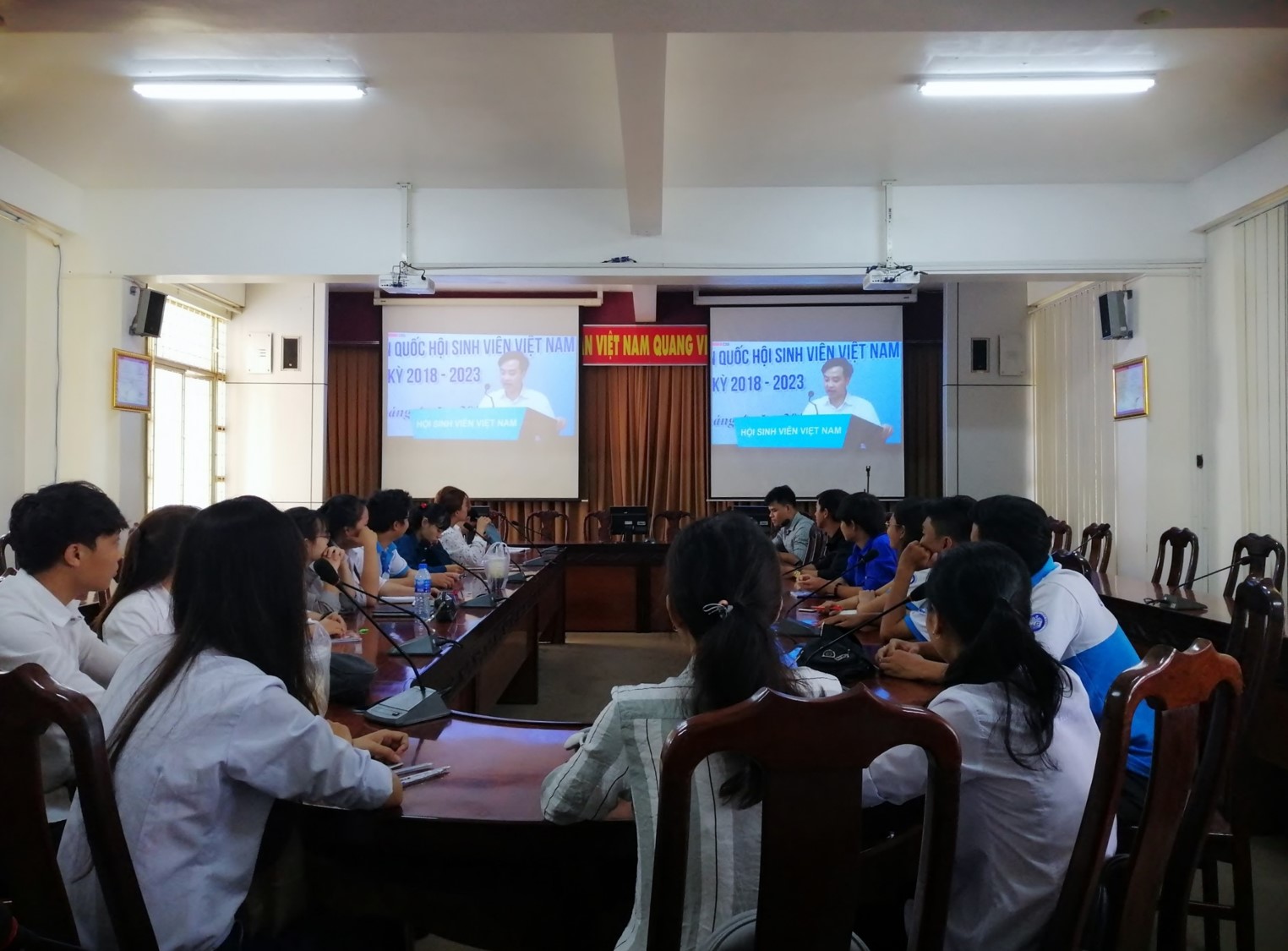 Học tập trực tuyến Nghị quyết Đại hội đại biểu toàn quốc Hội Sinh viên Việt Nam lần thứ X, nhiệm kì 2018 - 2023