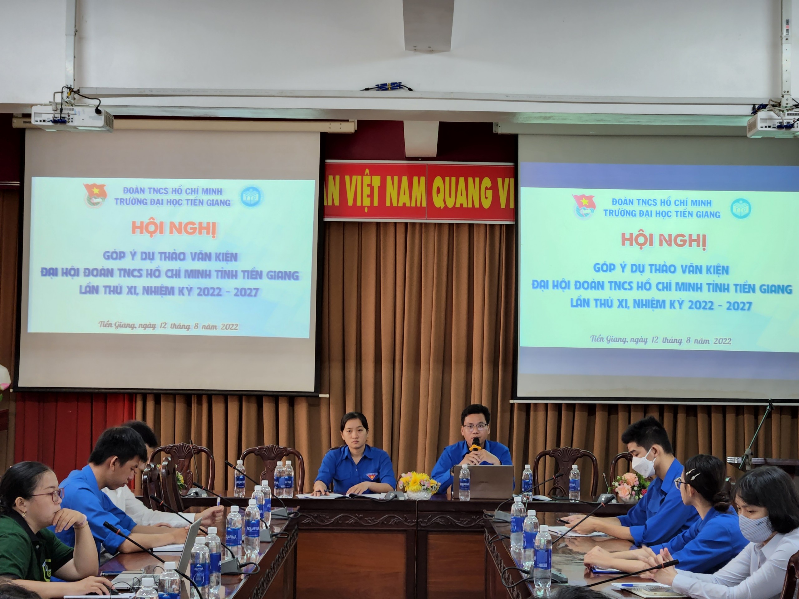 Hội nghị góp ý văn kiện Đại hội Đoàn tỉnh Tiền Giang lần thứ XI, nhiệm kỳ 2022 – 2027