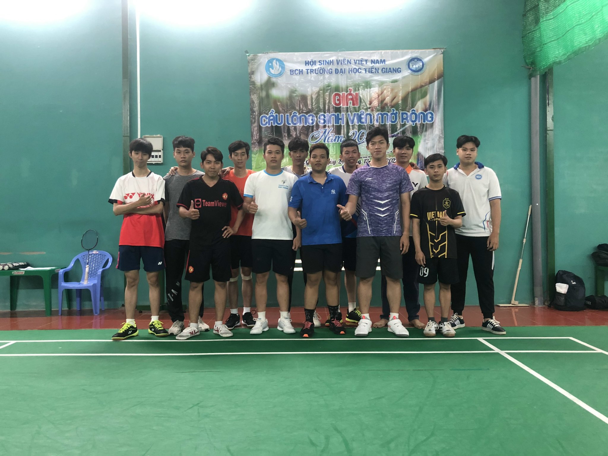 Hội Sinh viên Trường Đại học Tiền Giang tổ chức giải cầu lông sinh viên năm 2022