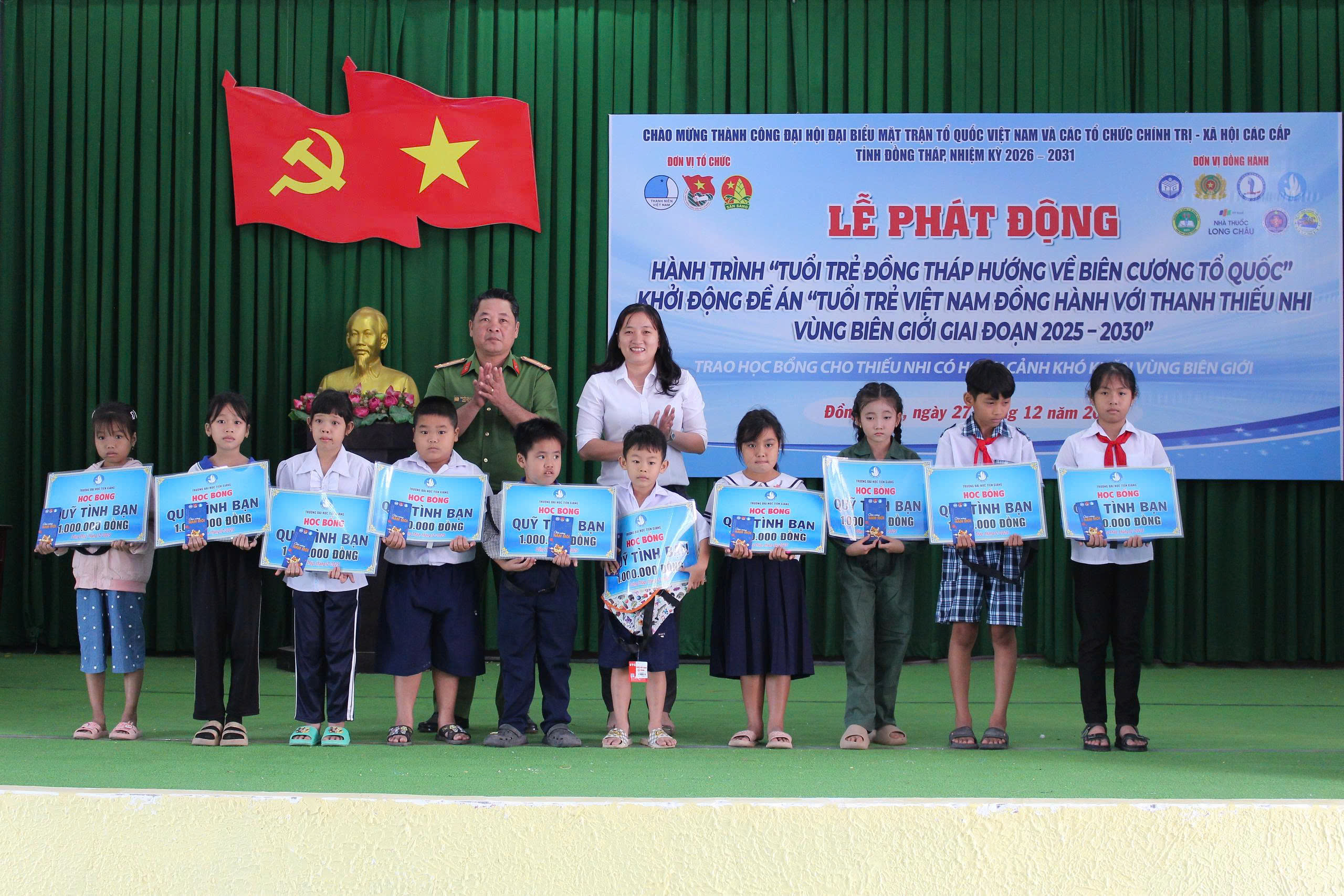 Chương trình đồng hành với thanh thiếu nhi vùng biên giới năm học 2025-2026